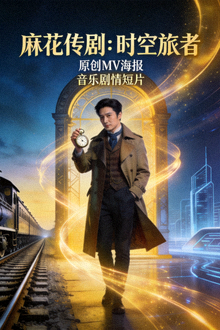 《麻花传剧：时空旅者》原创MV海报 - 音乐剧情短片