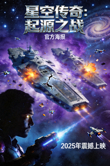 《星空传奇：起源之战》官方海报 - 科幻史诗电影